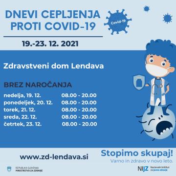 Dnevi cepljenja ZD Lendava